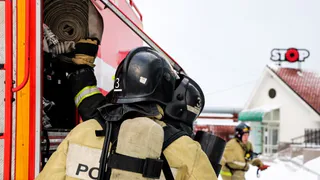 Два дома сгорели дотла в рязанском селе
