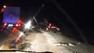 В ДТП с фурами в Касимовском районе пострадали два водителя