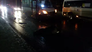 В Канищево маршрутка сбила пешехода