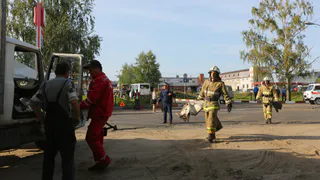В Рязанской области сгорел автомобиль