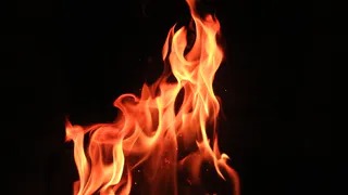 В Рязани в Торговом городке сгорело кафе