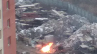 В Семчино ежедневно сжигают мусор под окнами рязанцев
