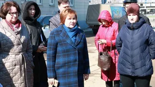 Сорокина обсудила с рязанцами благоустройство Гвардейского сквера 