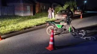 В Рязанской области подросток на мопеде протаранил ребенка