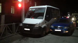 В ДТП на Гагарина пострадал пассажир маршрутки