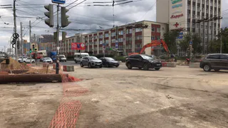 В Рязани возобновили движение на перекрёстке улицы Грибоедова с улицей Есенина