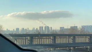 Жители Рязани засняли над городом «гриб»