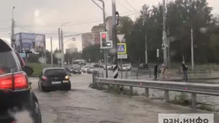 В Рязани у гипермаркета «Глобуса» проведут капитальный ремонт ливневок