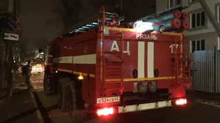 Пожар в Рыбном: сгорела квартира в многоэтажке