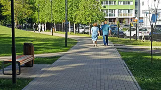 Советский бульвар в Спасске-Рязанском приводят в порядок благодаря национальному проекту