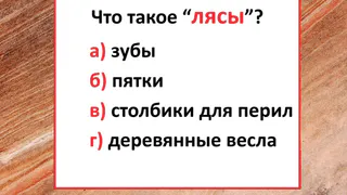 Что такое «лясы» — ошибаются почти все, хотя слышали слово 100 раз: тест на знание русского языка