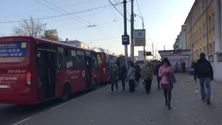 Рязанцам не хватает автобусов на 13-м маршруте