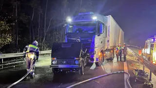 Фура и внедорожник столкнулись на трассе М-5 — водитель погиб