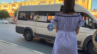 Жители Рязани пожаловались на агрессивную езду водителя маршрутки №46