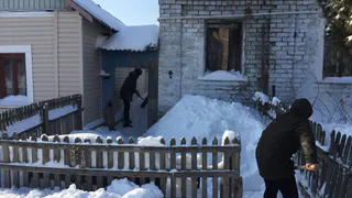 Как рязанцы боролись с последствиями снегопадов