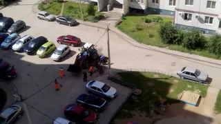 "И на этом спасибо": В Приокском рабочие заделали ямы. Выборочно