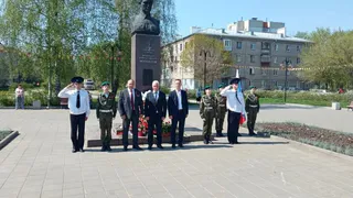 В Рязани открыли обновлённый памятник герою-разведчику перед Днём Победы