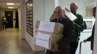 Скопинцы передали очередную партию помощи для российских военных
