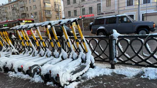 В Рязань снова пришла зима