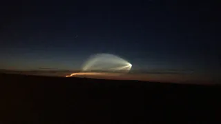 НЛО или след от ракеты? Жители Рязанской области увидели необычное явление в небе