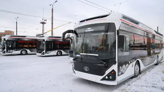 В Рязани автопарк пополнили пять новых троллейбусов