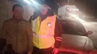 В Рязани на Михайловском шоссе остановили пьяного водителя на Daewoo