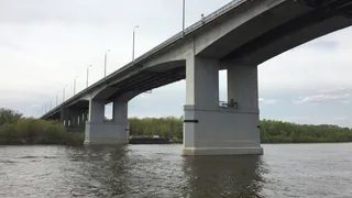 В Рязани МЧС продолжает поиски упавшего с моста в Оку мужчины