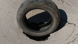 В Рязани снова обвалился асфальт