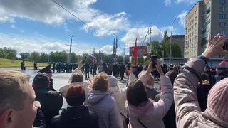 В Рязани отмечают День Победы праздничным концертом
