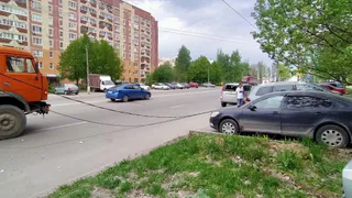 Серьёзная авария на Новосёлов: снесло столб