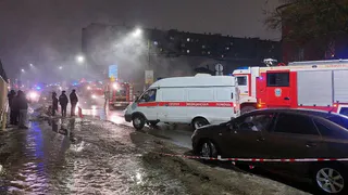 В центре Рязани вечером сгорел дом на улице Семинарской