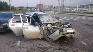В ДТП на Восточной окружной пострадали восемь человек