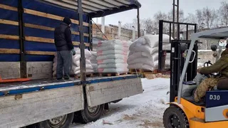 Рязанская область направила 20 тонн гумпомощи в Сирию