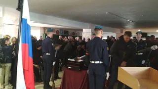 В Рязани 6 марта простились с погибшим в Донбассе подполковником ВДВ