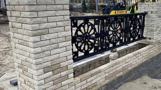 Культурная ценность: литые ограждения Лыбедского моста сохранят