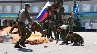 В Рязанском училище ВДВ состоялся выпуск офицеров и прапорщиков