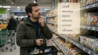 Список покупок остался дома, а из десяти пунктов вспоминаются начало и конец: почему середина так легко выпадает из памяти