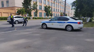 Под Рязанью автомобиль слетел в кювет