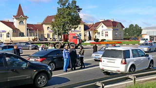 В Луховицах рязанский водитель устроил стрельбу