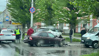 В ДТП на Циолковского в Рязани пострадал водитель Hyundai 84 лет