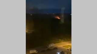 В Олимпийском городке Рязани одновременно загорелись дачи в разных сторонах