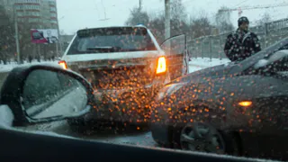 На повороте с улицы Семашко столкнулись два автомобиля
