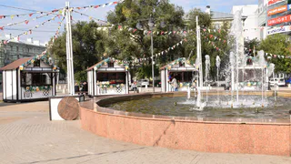 На площади Победы в Рязани открылась ярмарка ко Дню урожая