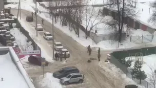 В Рязани произошла массовая драка мужчин в камуфляже