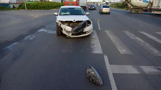 ДТП на трассе М5: столкнулись Lada и Skoda, пострадали два человека