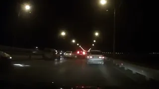 Тройное ДТП на Окружной попало на видео
