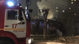 На улице Кальной загорелась квартира в "девятиэтажке"