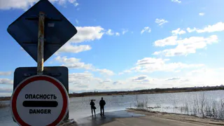 Дорога в районе села Шумашь оказалась под водой