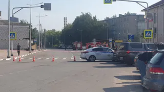 В Сасово Рязанской области загорелись вагоны с серой