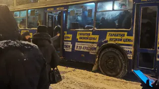 В Рязани троллейбус попал в аварию